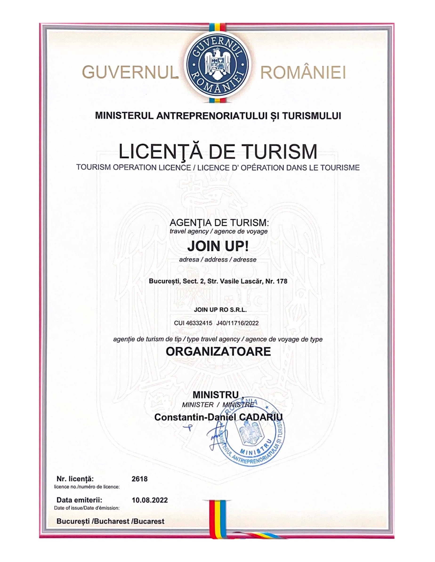 license
